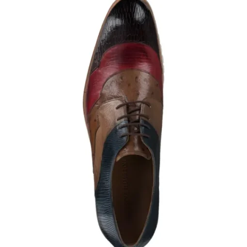 Herren Melvin&Hamilton Klassische- & Business Schuhe<Patrick 27, Klassische Halbschuhe, Herren, Crock mid brown Guanna burnd