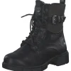 Damen Mustang Stiefel<1443601-9, Schnürstiefel, Damen, Schwarz