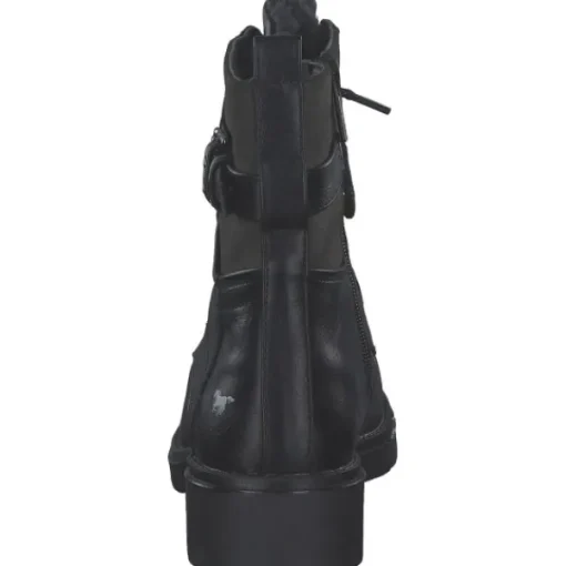 Damen Mustang Stiefel<1443601-9, Schnürstiefel, Damen, Schwarz