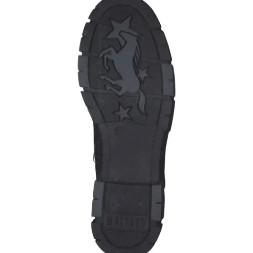 Damen Mustang Stiefel<1443601-9, Schnürstiefel, Damen, Schwarz