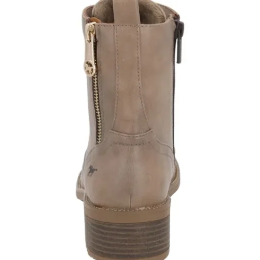 Damen Mustang Stiefel<1402502, Stiefeletten, Damen, Beige (Erde)
