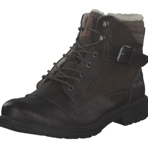 Herren Mustang Stiefel<4157605, Winterstiefeletten, Herren, dunkelbraun