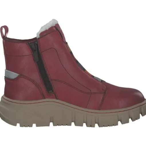 Damen Mustang Stiefel<1499606, Winterstiefeletten, Damen, Rot