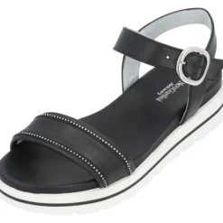 Damen NeroGiardini Sandaletten<E307812D, Keilsandaletten, Damen, Schwarz (Black)