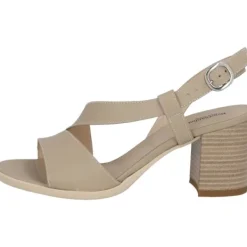 Damen NeroGiardini Sandaletten<E410440D, Plateau-Sandaletten, Damen, Beige