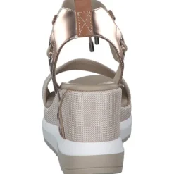 Damen NeroGiardini Sandaletten<E307750D, Plateau-Sandaletten, Damen, Beige