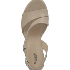 Damen NeroGiardini Sandaletten<E410440D, Plateau-Sandaletten, Damen, Beige