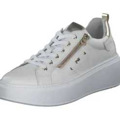 Damen NeroGiardini Klassische- & Business Schuhe<E306541D, Schnürschuhe, Damen, bianco/platino