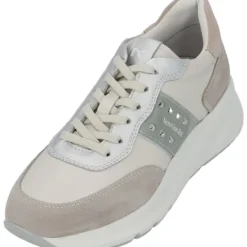 Damen NeroGiardini Klassische- & Business Schuhe<E409850D, Schnürschuhe, Damen, nuvola velvet (beige)
