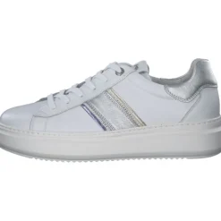 Damen NeroGiardini Klassische- & Business Schuhe<E306554D, Schnürschuhe, Damen, bianco/argento