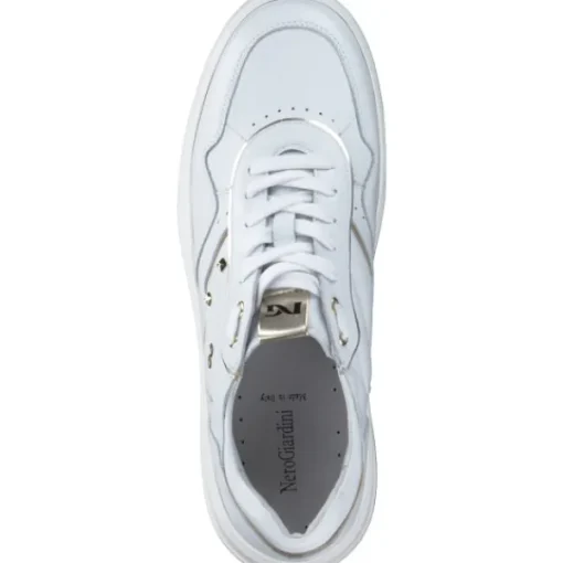 Damen NeroGiardini Klassische- & Business Schuhe<I205380D, Schnürschuhe, Damen, bianco/platino