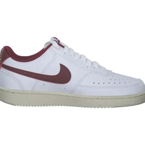 Damen Nike Klassische- & Business Schuhe<DH3158-106 Court Vision Low, Schnürschuhe, Damen, white/team red-muslin-mtlc gold