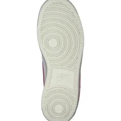 Damen Nike Klassische- & Business Schuhe<DH3158-106 Court Vision Low, Schnürschuhe, Damen, white/team red-muslin-mtlc gold