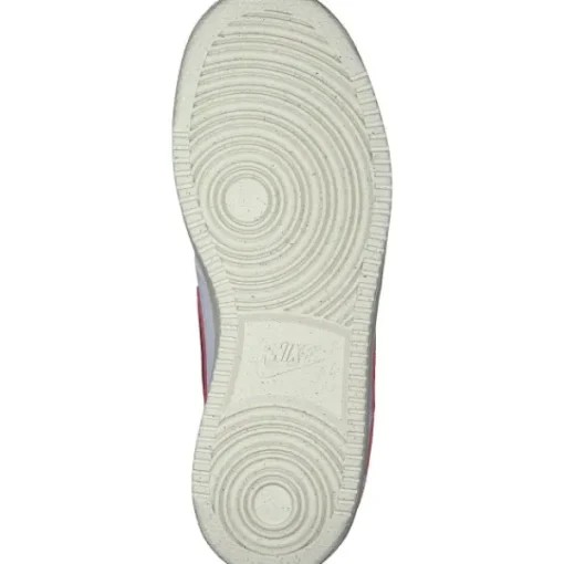 Damen Nike Klassische- & Business Schuhe<DH3158-106 Court Vision Low, Schnürschuhe, Damen, white/team red-muslin-mtlc gold