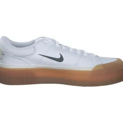 Damen Nike Klassische- & Business Schuhe<FV5526-100 Court Legacy Lift, Schnürschuhe, Damen, white/vint green-gum yellow-sa