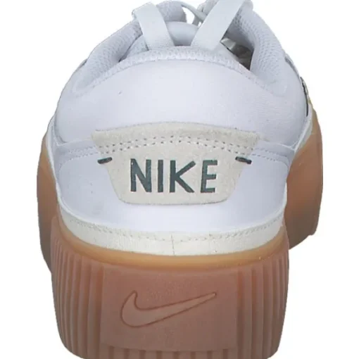 Damen Nike Klassische- & Business Schuhe<FV5526-100 Court Legacy Lift, Schnürschuhe, Damen, white/vint green-gum yellow-sa