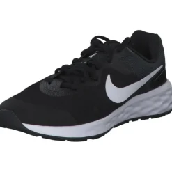 Kinder Nike Sneakers<Revolution 6 DD1096 M, Sneakers Low, Kinder, black/white-dk smoke grey