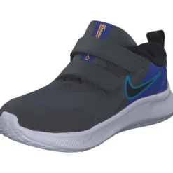 Kinder Nike Sneakers<Star Runner 3 DA2778 M, Sneakers Low, Kinder, iron grey/black-blue lighting