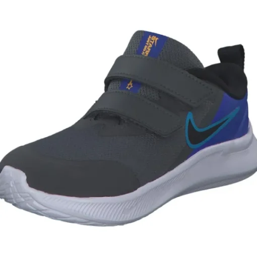 Kinder Nike Sneakers<Star Runner 3 DA2778 M, Sneakers Low, Kinder, iron grey/black-blue lighting