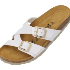 Damen Palado Pantoletten & Badeschuhe<Arrila, Pantoletten, Damen, Weiß Lack