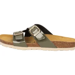 Damen Palado Pantoletten & Badeschuhe<Arrila, Pantoletten, Damen, Khaki Lack