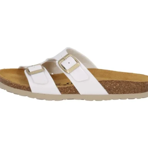 Damen Palado Pantoletten & Badeschuhe<Arrila, Pantoletten, Damen, Weiß Lack