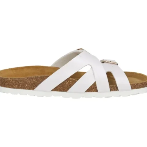Damen Palado Pantoletten & Badeschuhe<Arrila, Pantoletten, Damen, Weiß Metallic