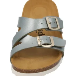 Damen Palado Pantoletten & Badeschuhe<Arrila, Pantoletten, Damen, Olive Metallic