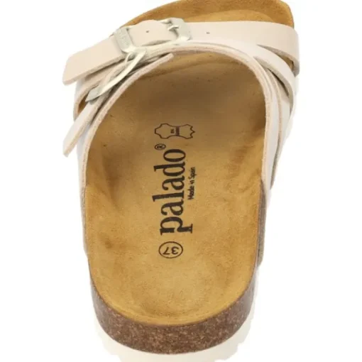 Damen Palado Pantoletten & Badeschuhe<Arrila, Pantoletten, Damen, Beige Lack