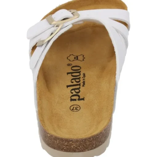 Damen Palado Pantoletten & Badeschuhe<Arrila, Pantoletten, Damen, Weiß Lack