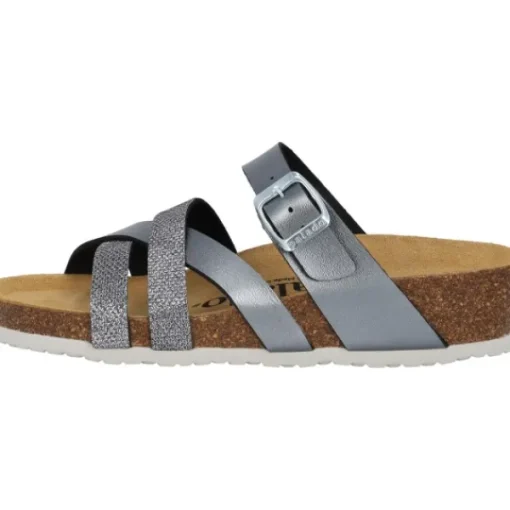 Damen Palado Pantoletten & Badeschuhe<Balmur, Pantoletten, Damen, Anthrazit Metallic