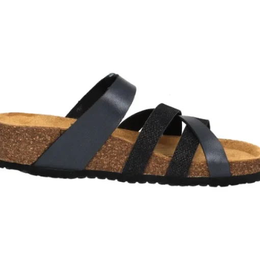Damen Palado Pantoletten & Badeschuhe<Balmur, Pantoletten, Damen, Schwarz Metallic