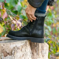 Damen Palado Stiefel<Biak, Schnürstiefeletten, Damen, Schwarz