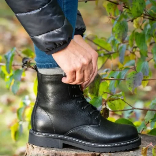 Damen Palado Stiefel<Biak, Schnürstiefeletten, Damen, Schwarz