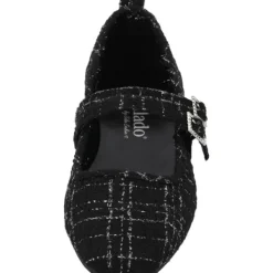 Damen Palado by Sila Sahin Ballerinas<Palado Biaruk by Sila Sahin, Riemchenballerinas, Damen, Schwarz/Silber