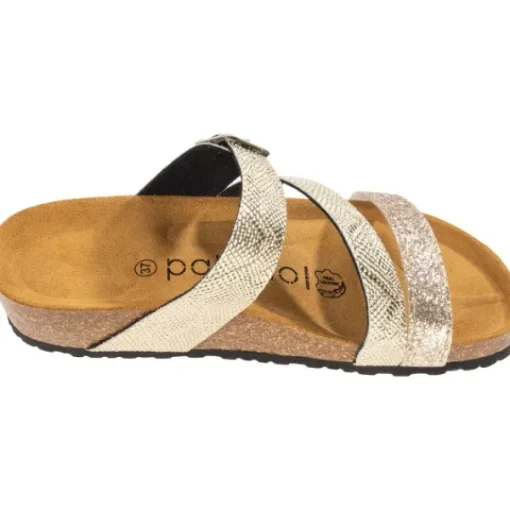 Damen Palado Pantoletten & Badeschuhe<Chios, Pantoletten, Damen, Metallic Gold