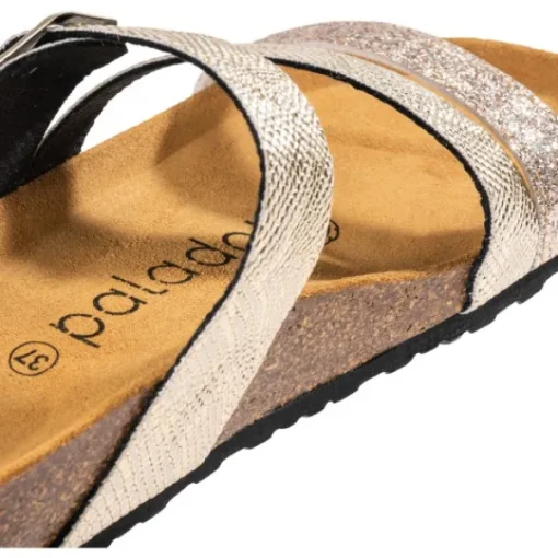 Damen Palado Pantoletten & Badeschuhe<Chios, Pantoletten, Damen, Metallic Gold