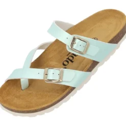 Damen Palado Pantoletten & Badeschuhe<Cres Metallic, Pantoletten, Damen, Türkis