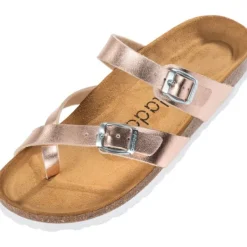 Damen Palado Pantoletten & Badeschuhe<Cres Metallic, Pantoletten, Damen, Rose/Silber