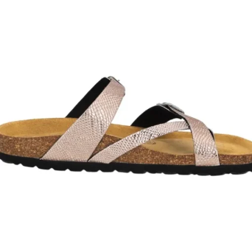 Damen Palado Pantoletten & Badeschuhe<Cres Metallic, Pantoletten, Damen, Pyth Rose