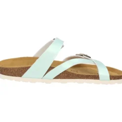 Damen Palado Pantoletten & Badeschuhe<Cres Metallic, Pantoletten, Damen, Türkis