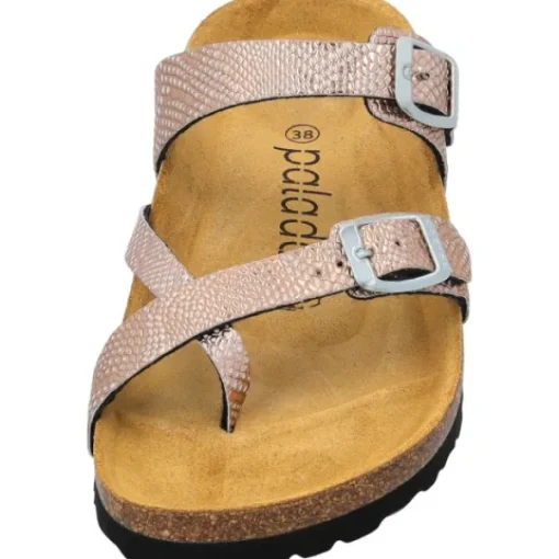Damen Palado Pantoletten & Badeschuhe<Cres Metallic, Pantoletten, Damen, Pyth Rose