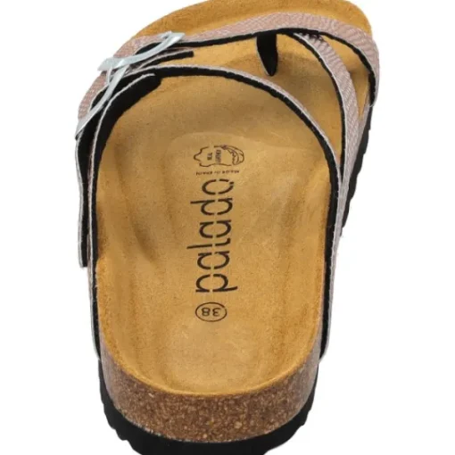 Damen Palado Pantoletten & Badeschuhe<Cres Metallic, Pantoletten, Damen, Pyth Rose
