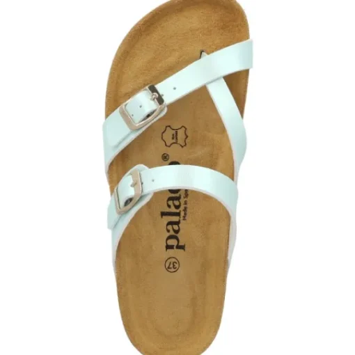 Damen Palado Pantoletten & Badeschuhe<Cres Metallic, Pantoletten, Damen, Türkis