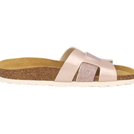 Damen Palado Pantoletten & Badeschuhe<Crisui, Pantoletten, Damen, Rosa Metallic