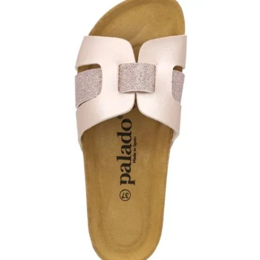 Damen Palado Pantoletten & Badeschuhe<Crisui, Pantoletten, Damen, Rosa Metallic