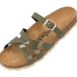 Damen Palado Pantoletten & Badeschuhe<Cruisi, Pantoletten, Damen, Khaki Lack