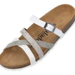 Damen Palado Pantoletten & Badeschuhe<Cruisi, Pantoletten, Damen, Weiß/Grau