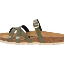 Damen Palado Pantoletten & Badeschuhe<Cruisi, Pantoletten, Damen, Khaki Lack