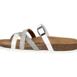 Damen Palado Pantoletten & Badeschuhe<Cruisi, Pantoletten, Damen, Weiß/Grau